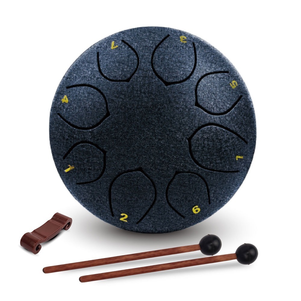 KONIX 八音空靈鼓 6吋便攜式 迷你手碟 贈收納袋-規格圖1