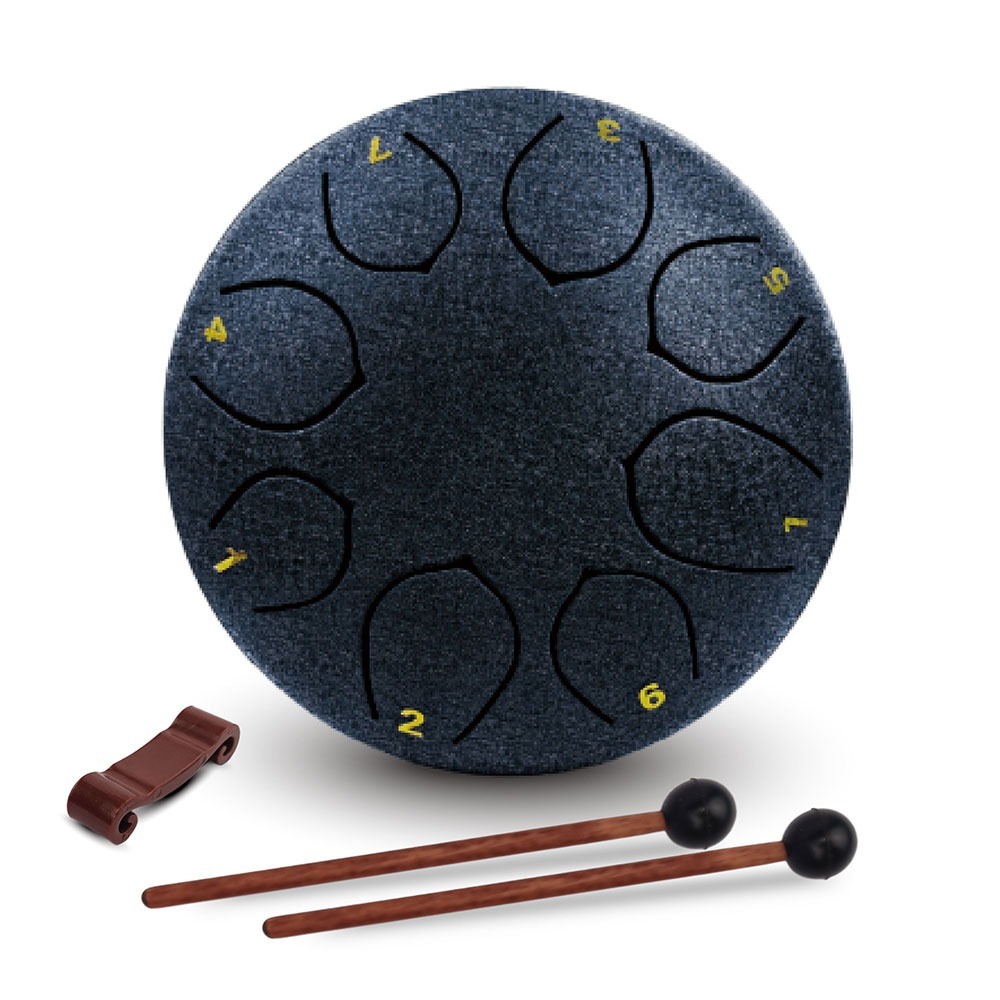 KONIX 八音空靈鼓 6吋便攜式 迷你手碟 贈收納袋-規格圖1