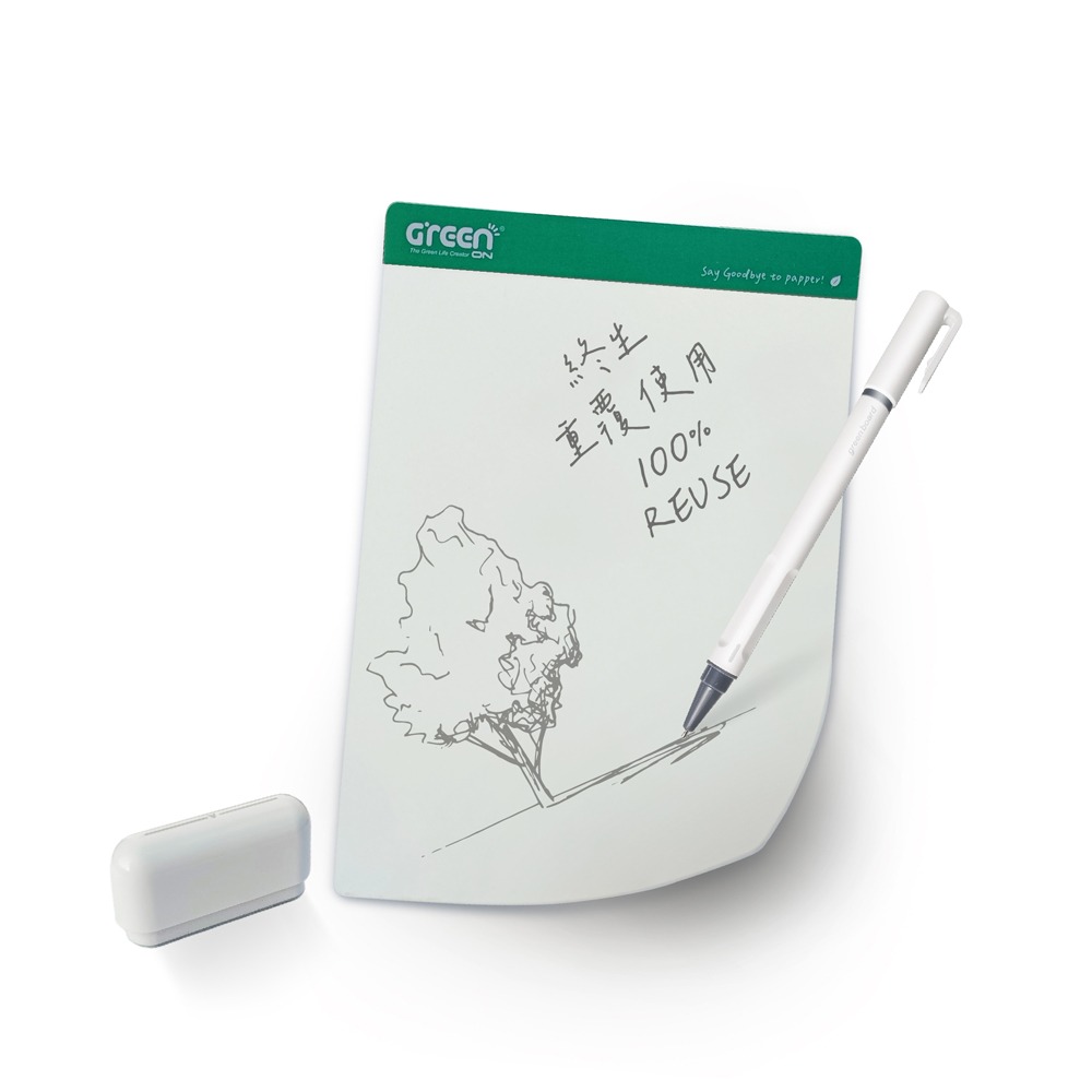 【Green Board】8.5吋磁性電紙板 0.6mm 超薄 軟性電子紙 可重覆書寫 磁吸 局部修正 輕薄便利-規格圖1