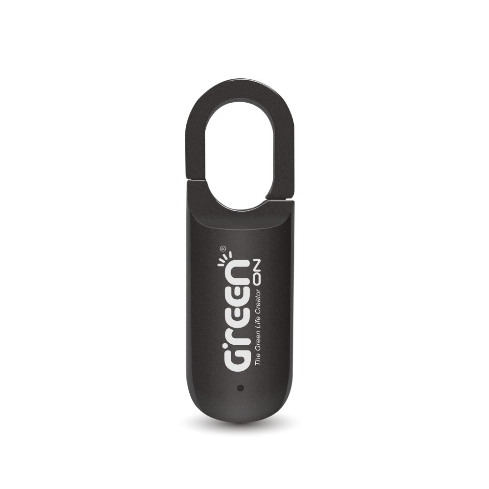 【GREENON】指紋掛鎖 智慧指紋鎖 行李箱安全鎖 置物櫃防盜鎖 USB充電式-規格圖1