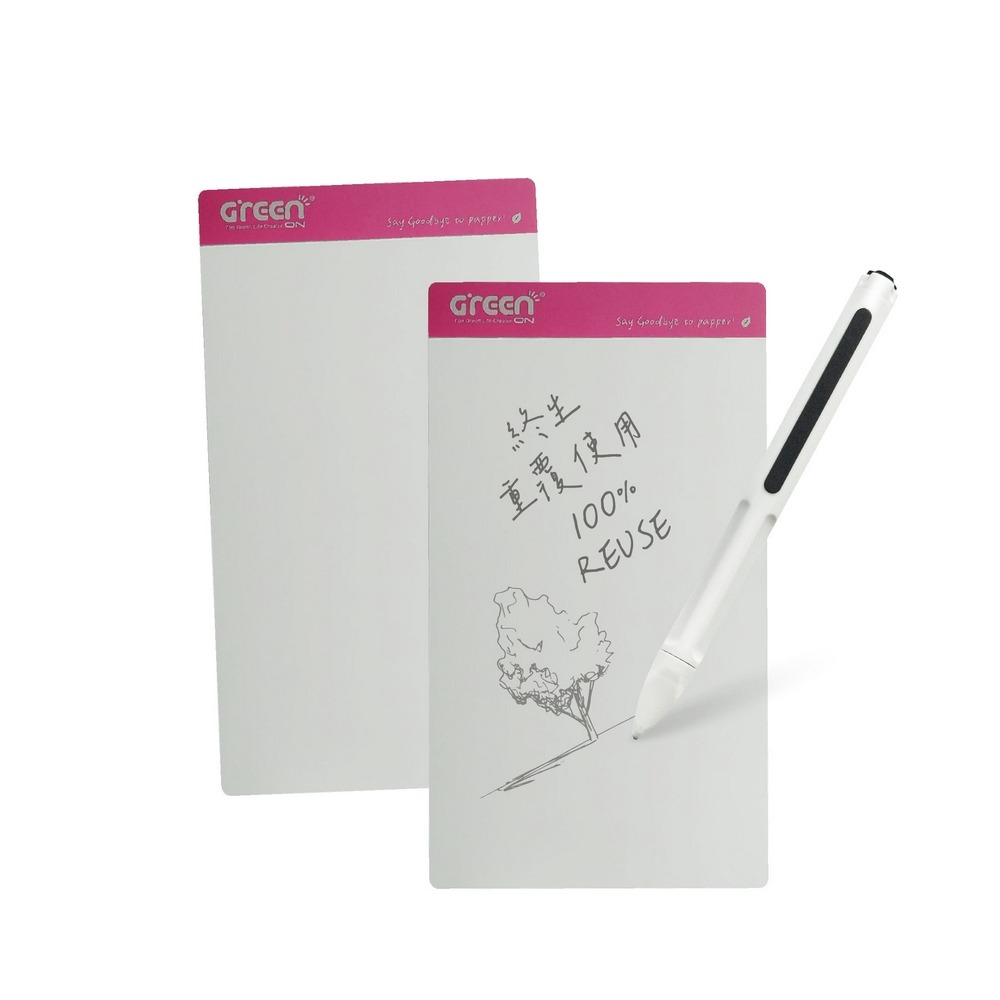 【Green Board】7.2吋磁性電紙板 MT7標準書寫組 (電紙板x2+手寫筆) MIT雙專利設計-細節圖2