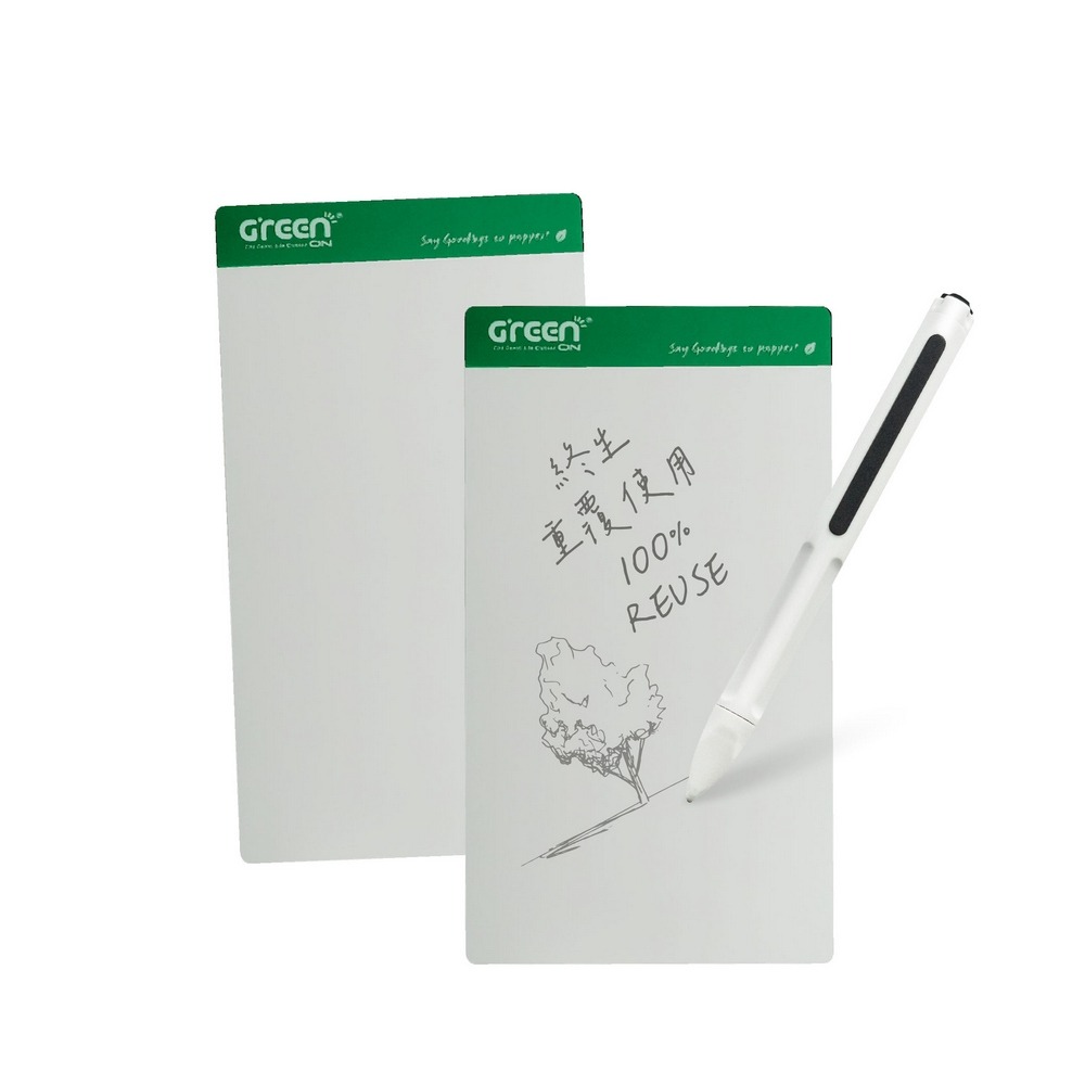【Green Board】7.2吋磁性電紙板 MT7標準書寫組 (電紙板x2+手寫筆) MIT雙專利設計-細節圖3