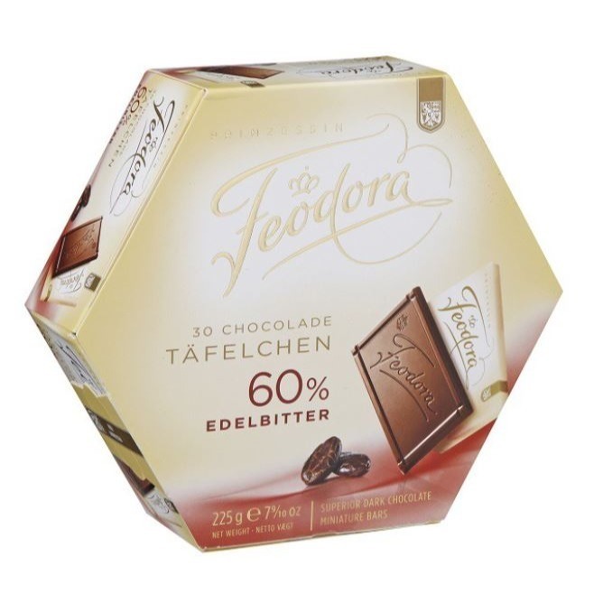 Feodora 巧克力 60%(30片)