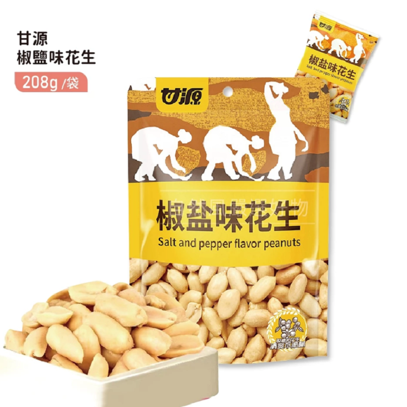 甘源 蟹黃瓜子仁 椒鹽花生 綜合果仁-規格圖11