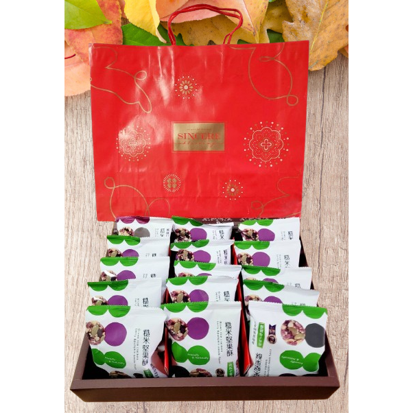 【粗味】綜合堅果米果禮盒 糙米堅果酥(蔓越莓) 玉米水果酥 藜麥夏豆米果(核桃米果)-規格圖11