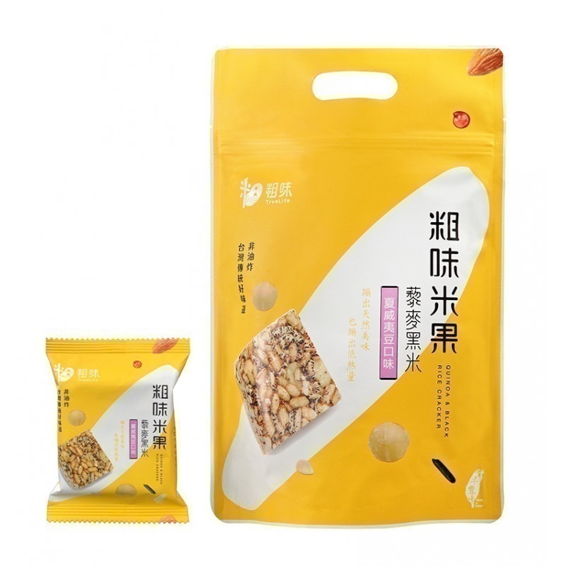 【粗味】 糙米堅果酥(蔓越莓) 玉米水果酥 藜麥夏豆米果(核桃米果)-規格圖11