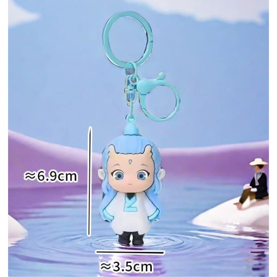 哪吒之魔童降世 敖丙 鑰匙圈小公仔-細節圖5