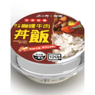 辣不辣咖哩牛肉丼飯::400g