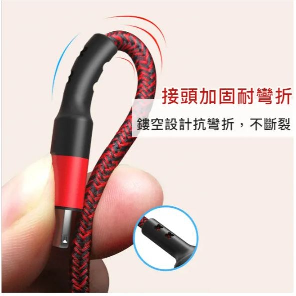 花語團購 推薦【三合一5A快充線】 一拖三快充線 充電線 5A快充線 三合一充電線 蘋果 安卓 Type-C-細節圖5