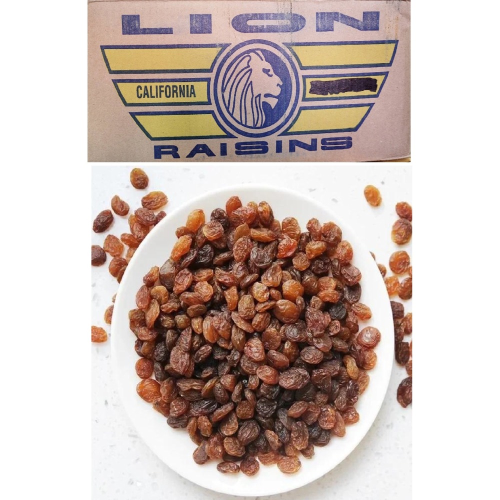 網紅團購批發 【美國加州】獅王 小黑葡萄乾500g 無籽 無糖 無添加 天然葡萄乾 烘培原料葡萄乾 零食果乾 銅板購-細節圖4