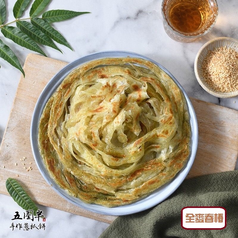 手作蔥抓餅-全麥春椿