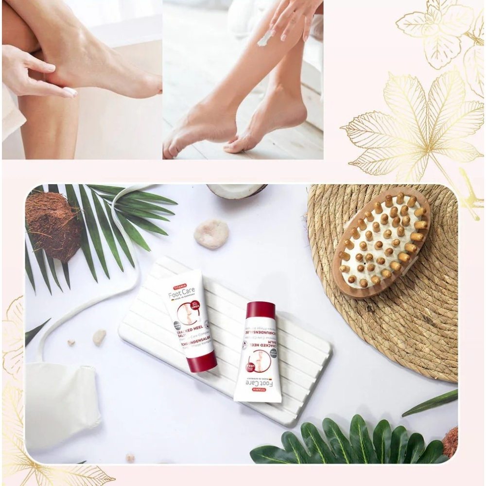 花語團購推薦【德國 德你雅TITANIA尿素5%修護龜裂護足霜 強效升級版30ml】總代理公司貨 不含有害防腐劑 修護-細節圖3