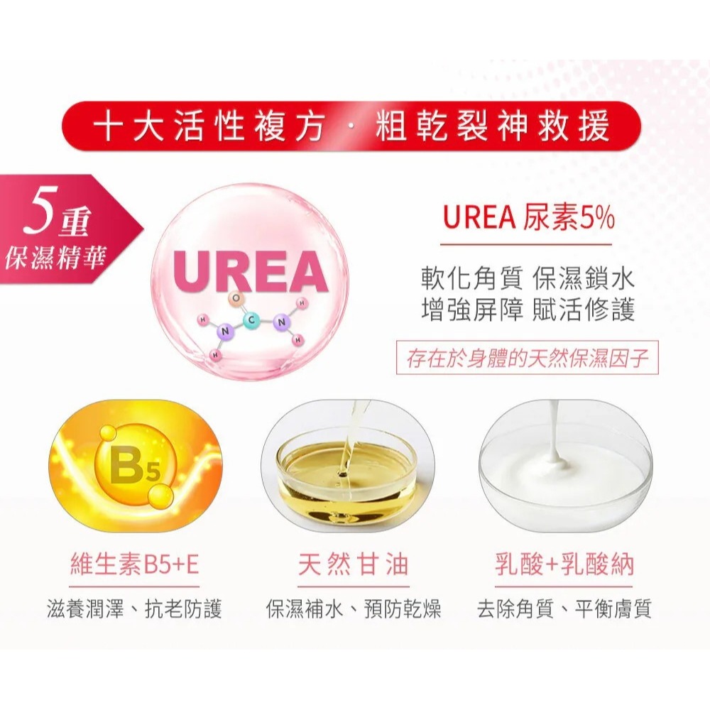 花語團購推薦【德國 德你雅TITANIA尿素5%修護龜裂護足霜 強效升級版30ml】總代理公司貨 不含有害防腐劑 修護-細節圖4