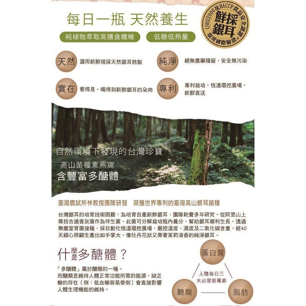 【花語開發優選】 2026養生禮盒-新鮮現採 冰糖素燕窩 禮盒1入組(150g/6瓶)批發團購零售-細節圖5