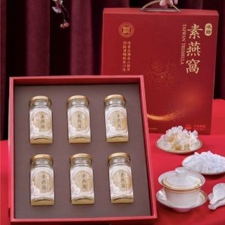 【花語開發優選】 2026養生禮盒-新鮮現採 冰糖素燕窩 禮盒1入組(150g/6瓶)批發團購零售-規格圖8