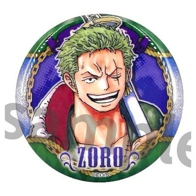 ONE PIECE 海賊王 航海王 | JUMP SHOP 閃亮亮徽章 閃徽章 吧唧 | 羅賓 女帝 喬巴 娜美 騙人布-規格圖1