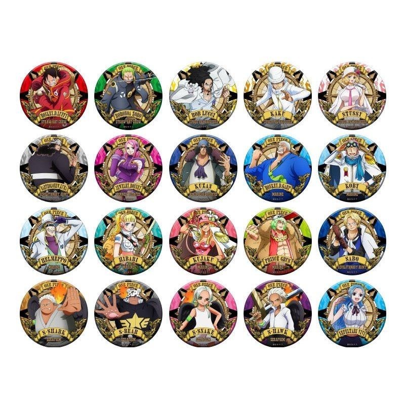 ONE PIECE 海賊王 航海王 | 終極船員 第9彈 徽章 吧唧 | 草帽屋 薩波 海軍 卡古 絲媞希-細節圖2