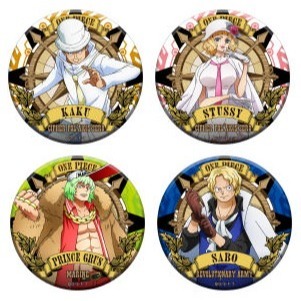 ONE PIECE 海賊王 航海王 | 終極船員 第9彈 徽章 吧唧 | 草帽屋 薩波 海軍 卡古 絲媞希-細節圖3