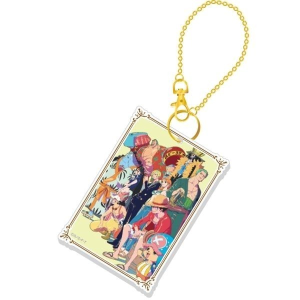 ONE PIECE 海賊王 航海王 | 東映 草帽屋 每日海賊 插圖風 壓克力鑰匙圈 | ASL三兄弟 魯夫 艾斯 薩波-細節圖2