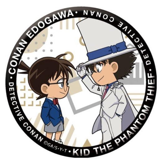 名偵探柯南 | MOVIC 雙人 Q版 徽章 胸章 吧唧  | 柯南 灰原 基德 平次 和葉 伊織 沖田 紅葉-規格圖3