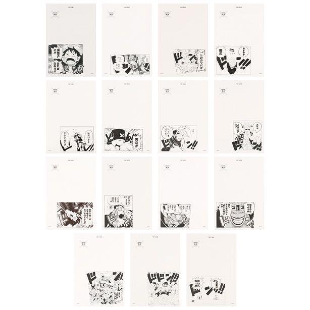 ONE PIECE 海賊王 | 效果音燙金明信片 第1彈 | 航海王 草帽屋 布魯克 白鬍子-細節圖2