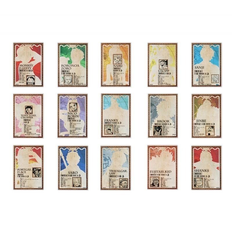 ONE PIECE 海賊王 | 數據卡 第1彈 壓克力卡 | 航海王 魯夫 娜美 喬巴 羅賓 布魯克 吉貝爾 艾斯 基德-細節圖2