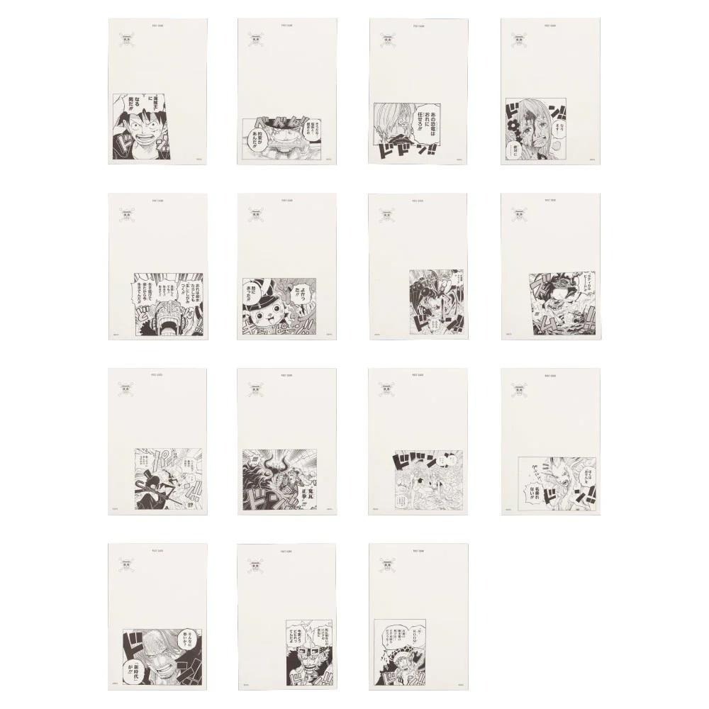 ONE PIECE 海賊王 航海王 | 效果音 燙金明信片 第3彈 | 香吉士 娜美 喬巴 布魯克 羅賓 凱洛特 吉貝爾-細節圖2