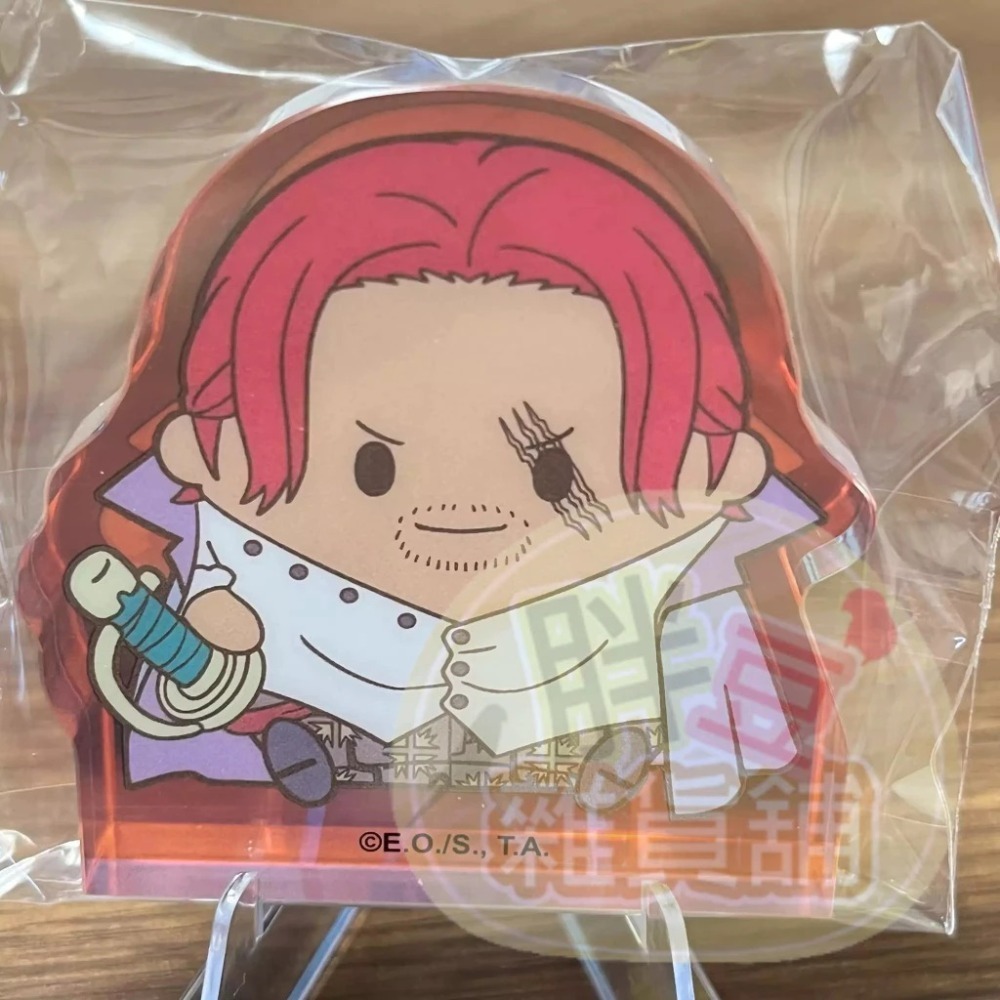 ONE PIECE 海賊王 航海王 | 炫光 厚壓克力立牌 蛋蛋系列 |  快閃店 魯夫 娜美 香吉士 羅賓 紅髮 基德-規格圖1