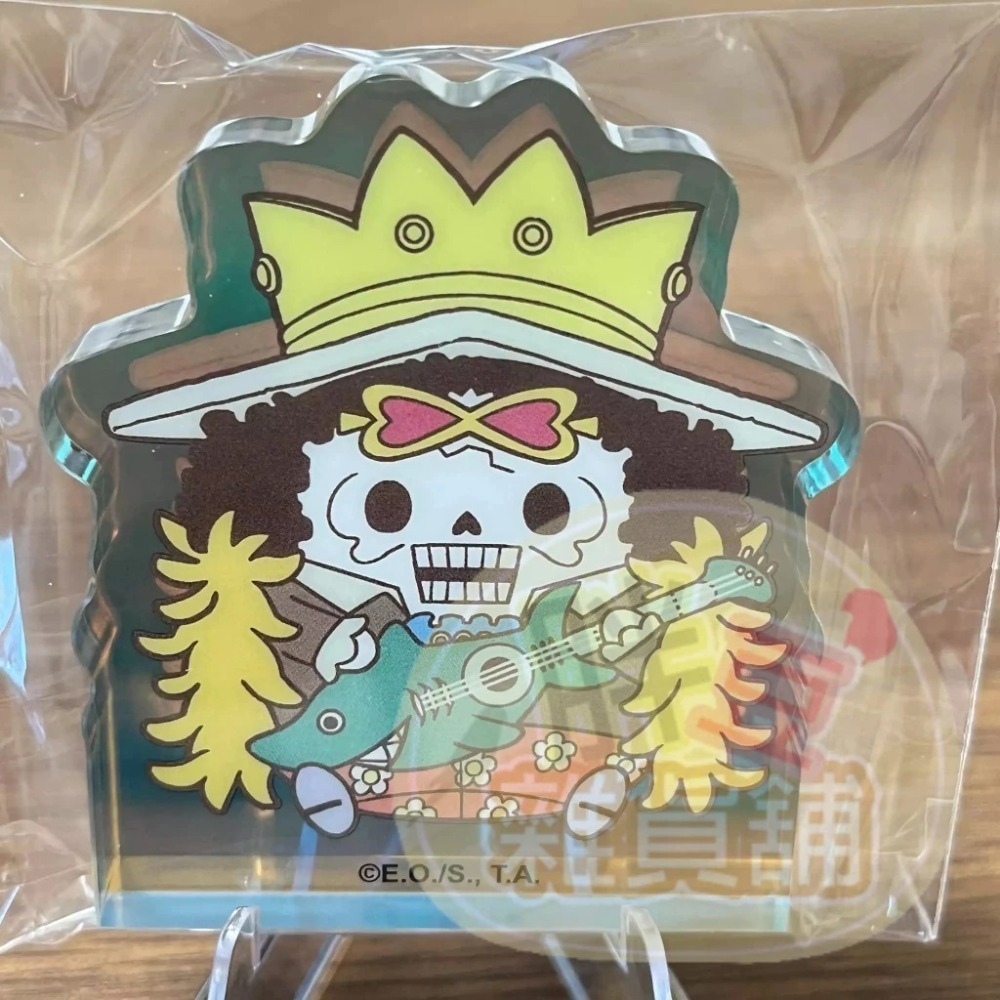 ONE PIECE 海賊王 航海王 | 炫光 厚壓克力立牌 蛋蛋系列 |  快閃店 魯夫 娜美 香吉士 羅賓 紅髮 基德-規格圖1
