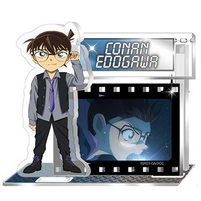 名偵探柯南 |  黑鐵的魚影 曼迪 壓克力人型立牌 | 新一 柯南 小蘭 琴酒 苦艾酒 電影-規格圖1