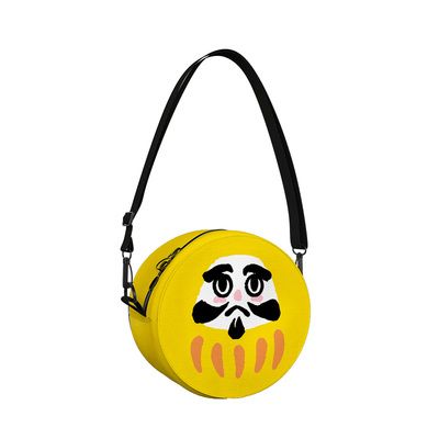 ［H.C］日系達摩蛋不倒翁拉鍊小圓包兒童外出包兒童背包【DA041237】-細節圖9