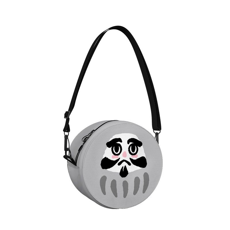 ［H.C］日系達摩蛋不倒翁拉鍊小圓包兒童外出包兒童背包【DA041237】-細節圖13