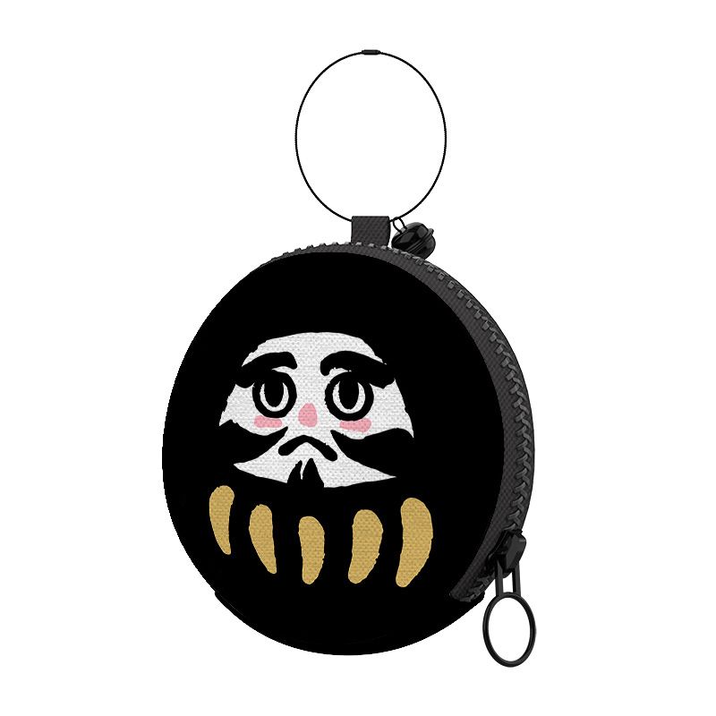 ［H.C］日本設計達摩蛋收納小包化妝包耳機包零錢包【DA041996】-細節圖8