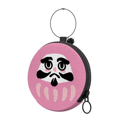 ［H.C］日本設計達摩蛋收納小包化妝包耳機包零錢包【DA041996】-細節圖10