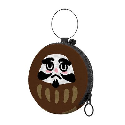 ［H.C］日本設計達摩蛋收納小包化妝包耳機包零錢包【DA041996】-細節圖14