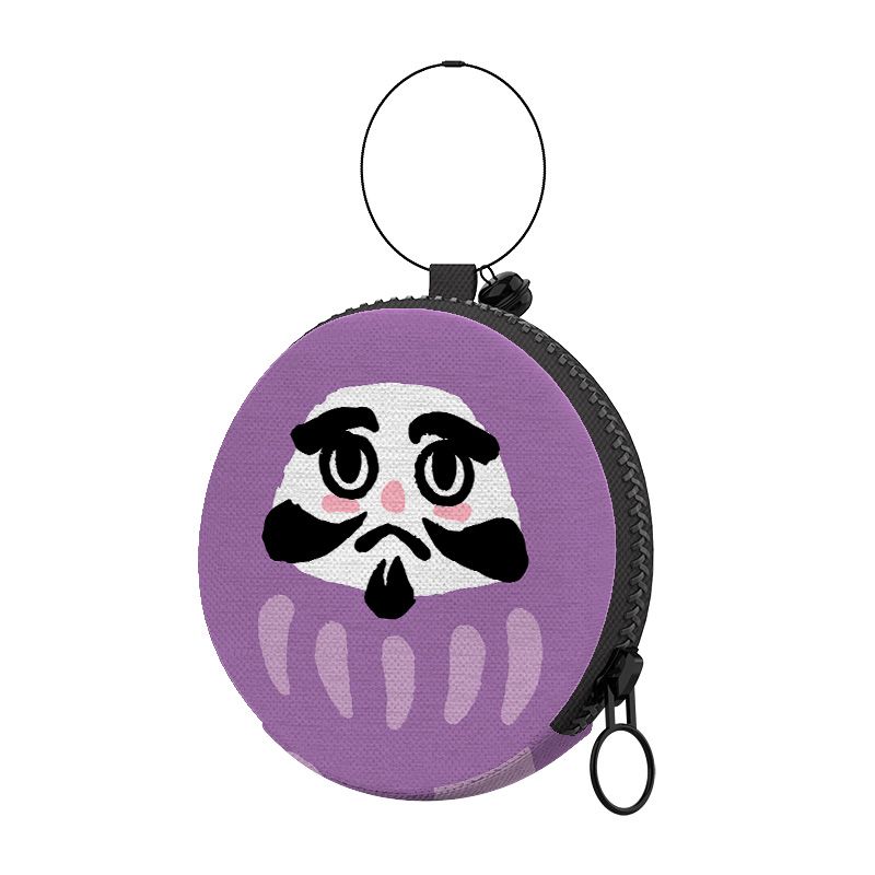 ［H.C］日本設計達摩蛋收納小包化妝包耳機包零錢包【DA041996】-細節圖15