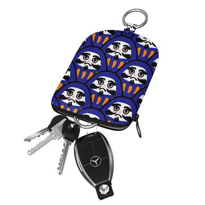 ［H.C］手工訂製達摩蛋要鑰匙圈鑰匙包 日系布藝訂製【DA041969】-細節圖14