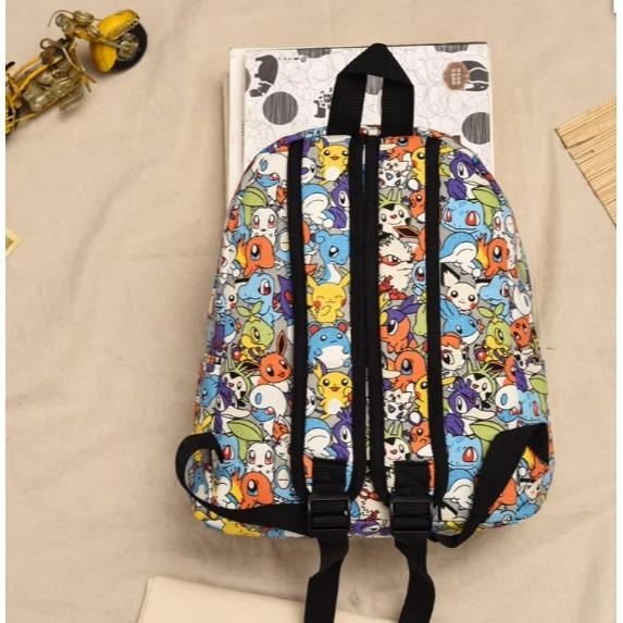 ［H.C］韓版POKEMON寶可夢卡通後背包書包 四尺寸 實拍【E7259815】-細節圖9