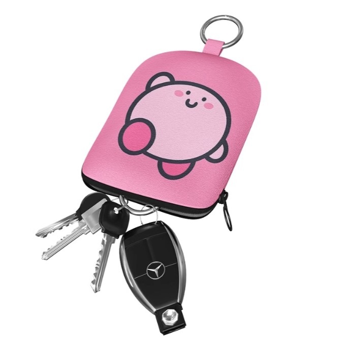 ［H.C］插畫家聯名x小蔻  創意布藝可愛卡通鑰匙圈鑰匙收納包【DA071214】-細節圖6