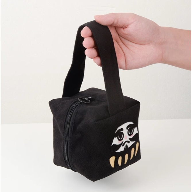 ［H.C］sou數字印花立體防水小方包零錢包 口紅收納包耳機收納包【DA072121】-細節圖3