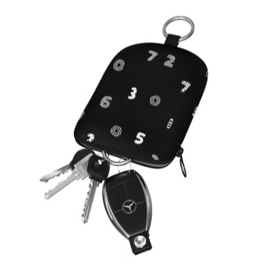 ［H.C］手工訂製sousou數字鑰匙收納包日式鑰匙圈 情侶款送禮【DA082349】-細節圖2