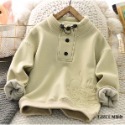 ［H.C］龍年拜年服刺繡洋氣男童紅色上衣2024新款【E0110166】-規格圖7