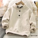 ［H.C］龍年拜年服刺繡洋氣男童紅色上衣2024新款【E0110166】-規格圖7