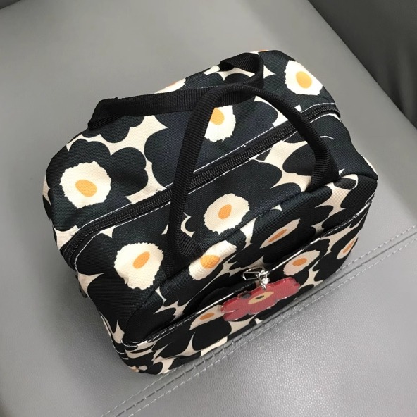 ［H.C］北歐芬蘭花保溫袋野餐盒便當代保溫餐袋手提包【DM011687】-細節圖5