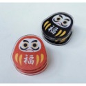 ［H.C］兩色一組 日本達摩雙面不倒翁壓克力夾子手帳文具可愛書夾【DM011701】-規格圖4