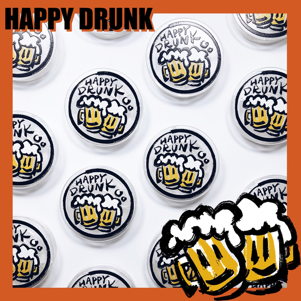 爆富錢來也 啤酒小花手機氣囊小紅書手機支架-細節圖3