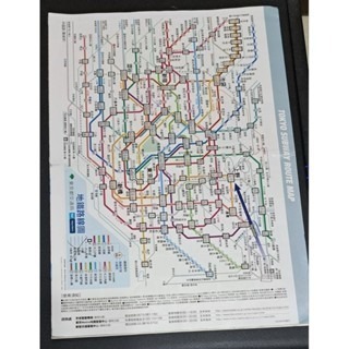 地圖  東京地下鐵路線圖+東急線與港未來線路線案內-細節圖2