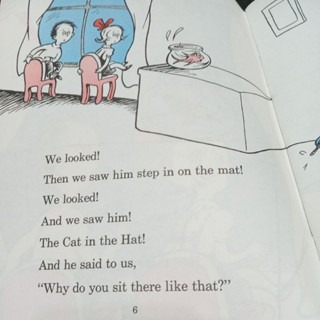 英文讀本   THE CAT IN THE HAT. Dr. Seuss (附導讀)-細節圖4