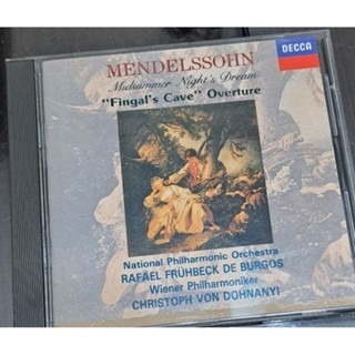 古典CD  孟德爾頌  仲夏夜之夢、「芬格爾洞窟」序曲 / 杜南伊 Mendelssohn-規格圖3