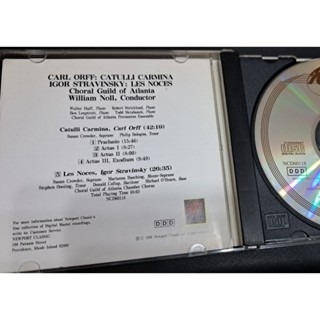 古典CD  卡爾奧夫 卡圖利詩歌Catulli Carmina 史特拉汶斯基  婚禮-細節圖3